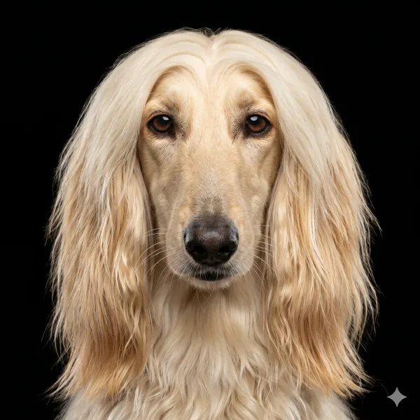 Afghan Hound perfil