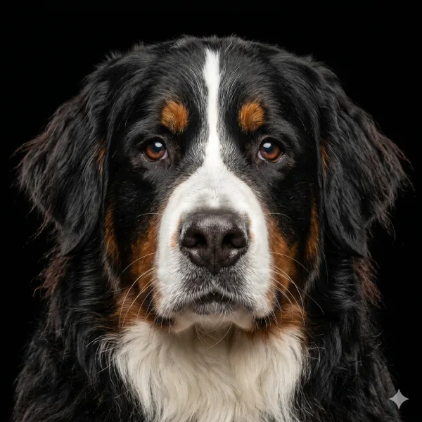 Bernese Mountain Dog perfil