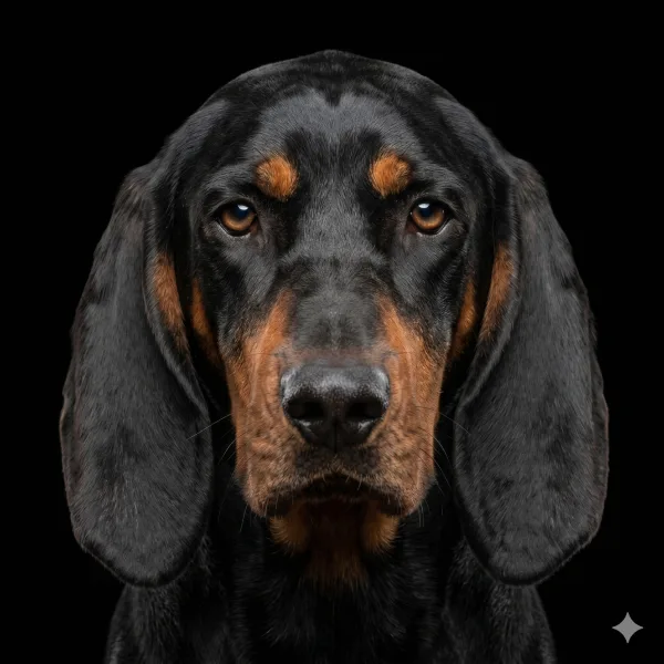 Black and Tan Coonhound perfil