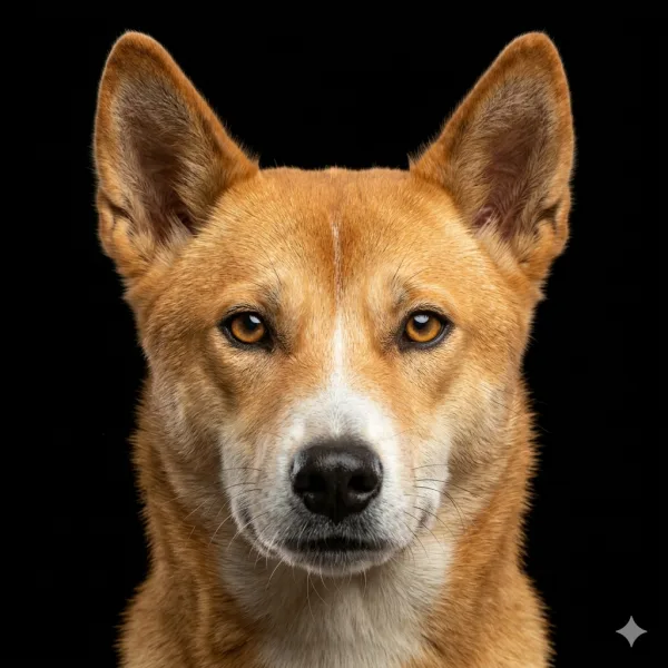 Cão Cantor de Nova Guiné perfil