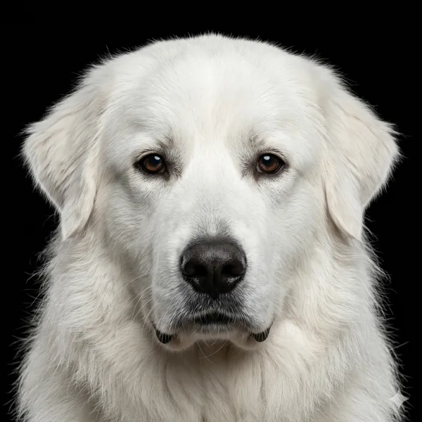 Cão da Montanha dos Pirenéus perfil