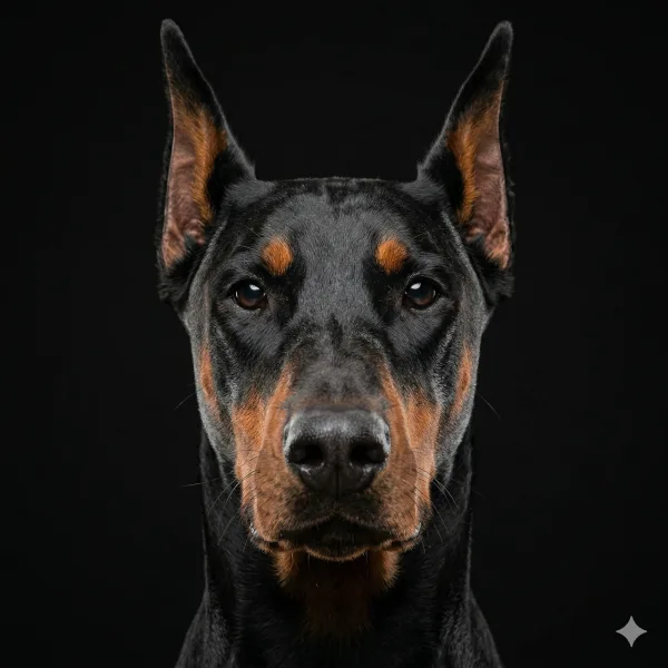 Doberman perfil