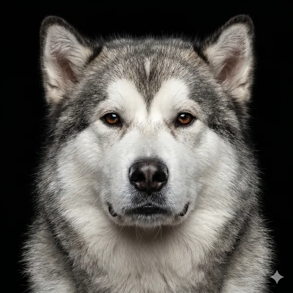 Malamute do Alasca perfil