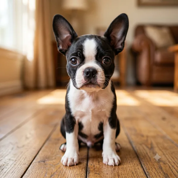 Boston Terrier filhote