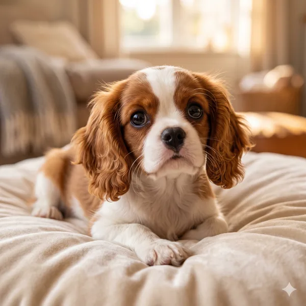Cavalier King Charles Spaniel filhote
