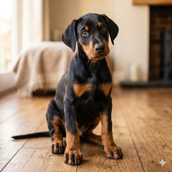 Doberman filhote