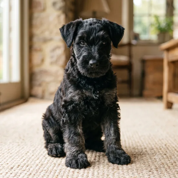 Kerry Blue Terrier filhote