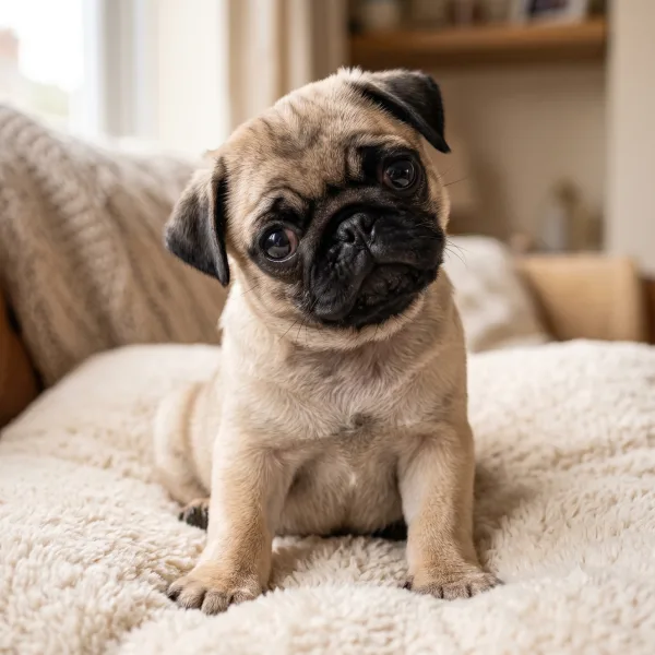 Pug filhote
