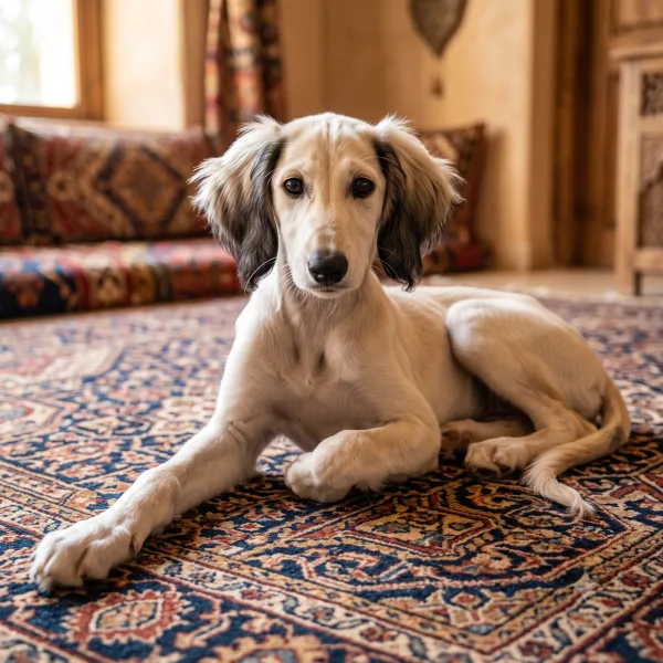 Saluki filhote