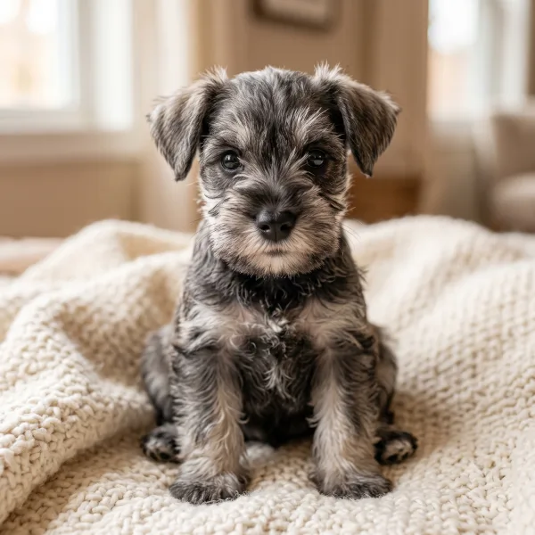Schnauzer Miniatura filhote