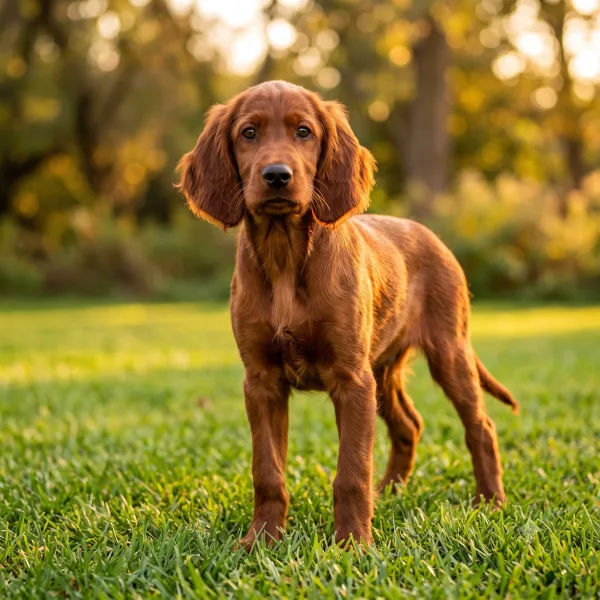 Setter Irlandês filhote